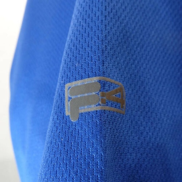 FILA Men's T-shirt Blue Athletic Authentic Sports - Picture 5 of 8